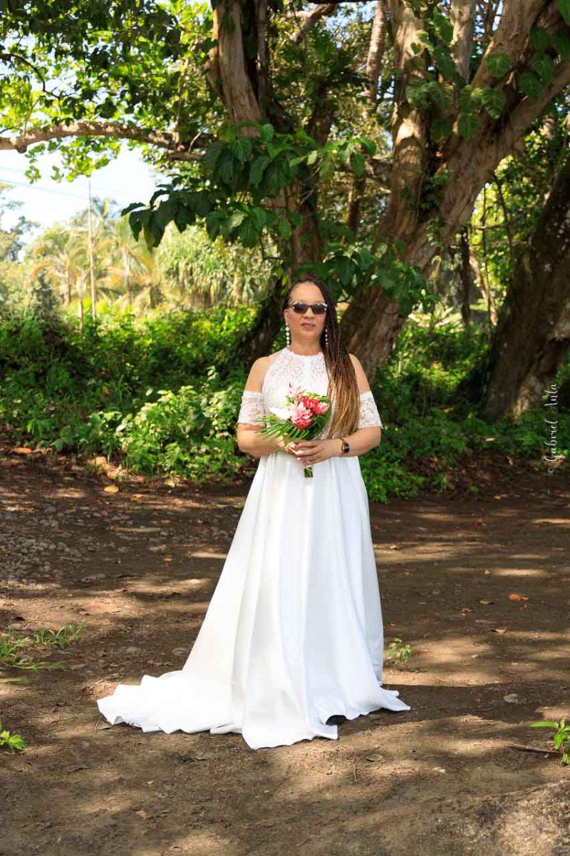 Puerto Limon Cruise Ship Beach Wedding in Costa Rica