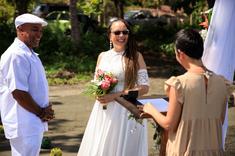 Puerto Limon Cruise Ship Beach Wedding in Costa Rica