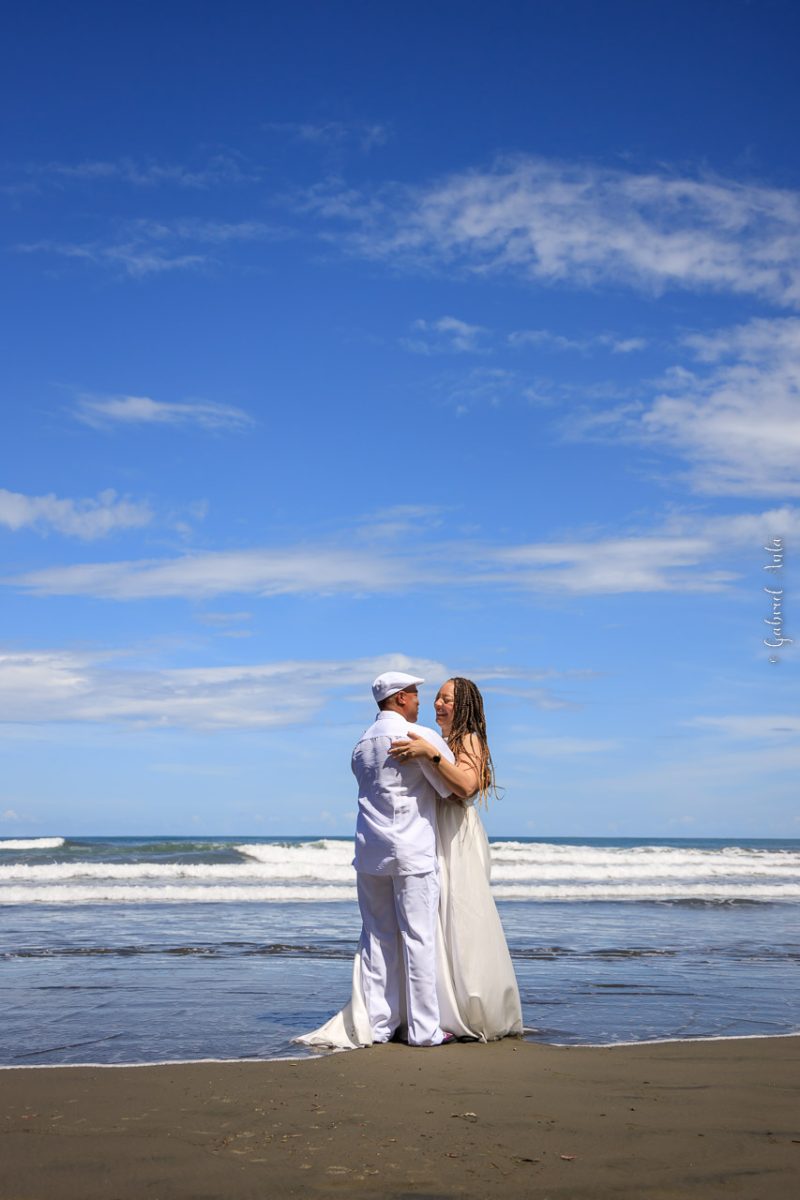 Puerto Limon Cruise Ship Beach Wedding in Costa Rica