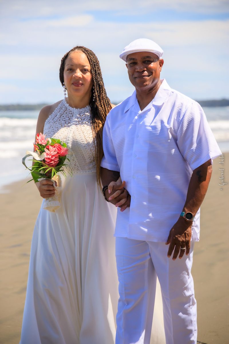 Puerto Limon Cruise Ship Beach Wedding in Costa Rica