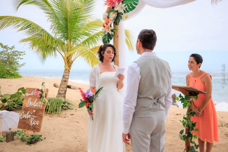 Costa Rica Beach Weddings in Puerto Viejo