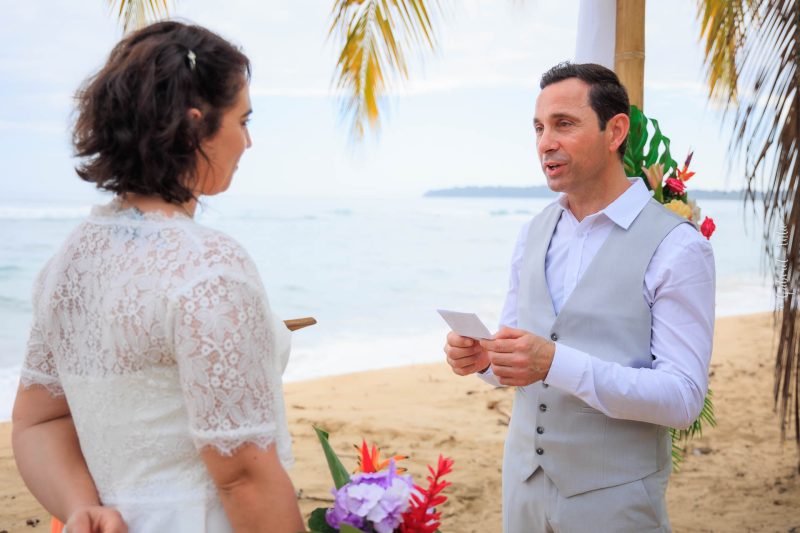 Costa Rica Beach Weddings in Puerto Viejo