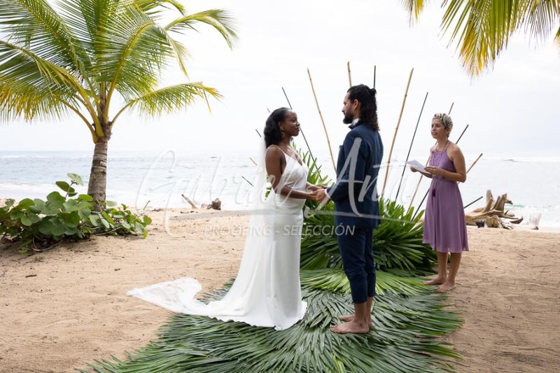 Elopement Costa Rica Puerto Viejo Beach
