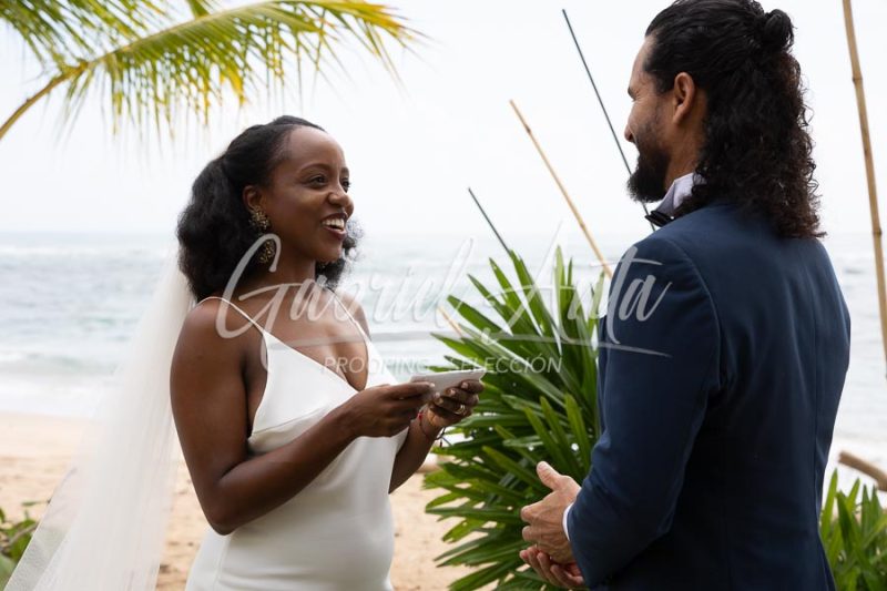 Elopement Costa Rica Puerto Viejo Beach