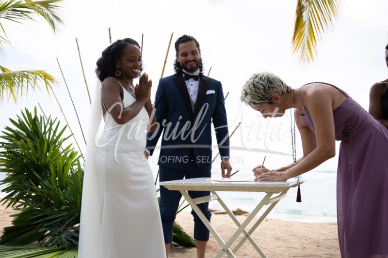 Elopement Costa Rica Puerto Viejo Beach
