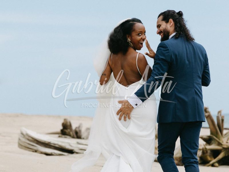 Elopement Costa Rica Puerto Viejo Beach