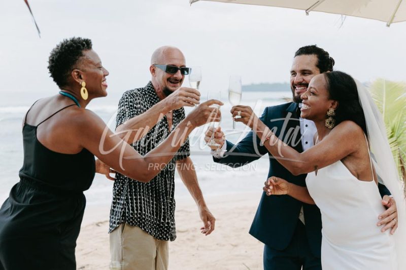 Elopement Costa Rica Puerto Viejo Beach