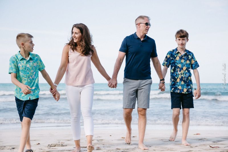 Family Photographers at the Beach in Costa Rica