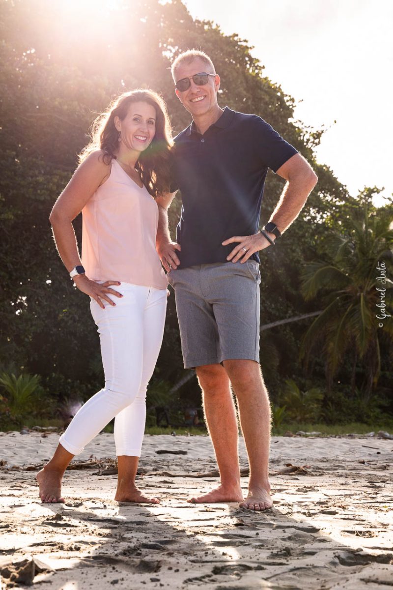 Family Photographers at the Beach in Costa Rica