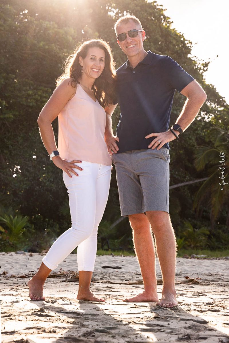 Family Photographers at the Beach in Costa Rica
