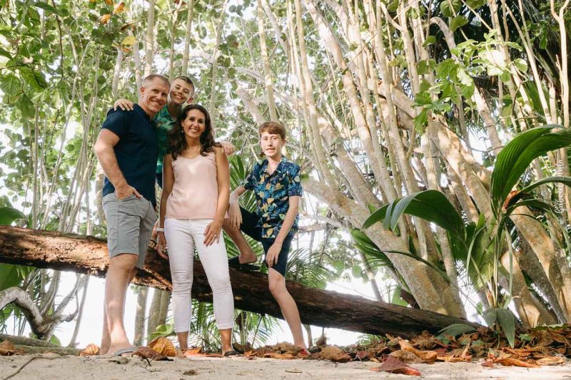 Family Photographers at the Beach in Costa Rica