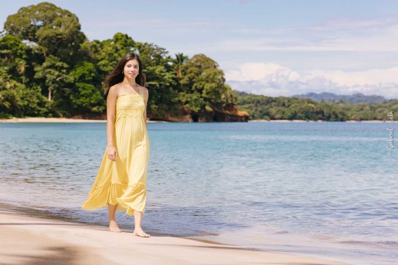 Senior Photography Portraits at the Beach in Costa Rica