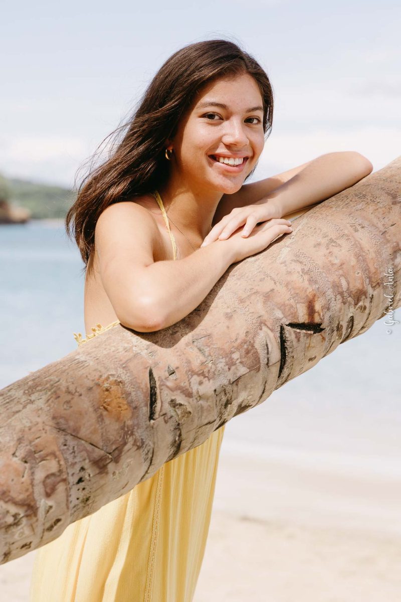 Senior Photography Portraits at the Beach in Costa Rica