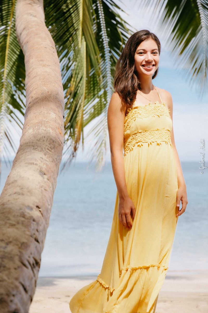 Senior Photography Portraits at the Beach in Costa Rica