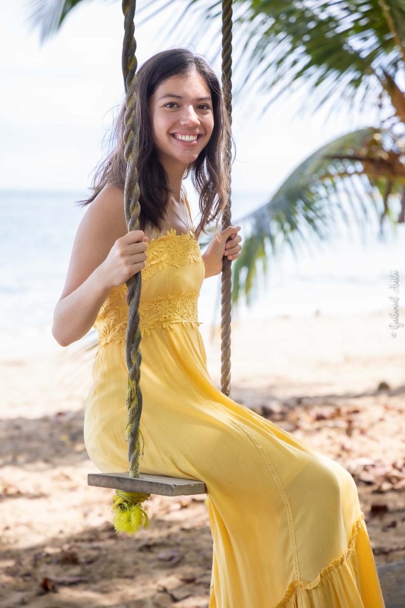 Senior Photography Portraits at the Beach in Costa Rica