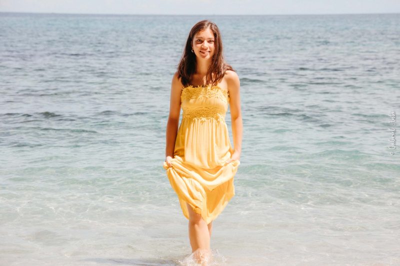 Senior Photography Portraits at the Beach in Costa Rica