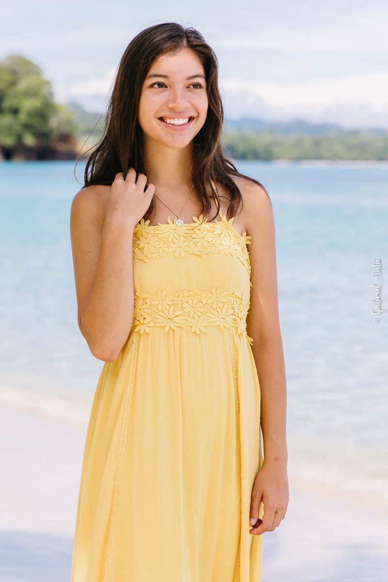 Senior Photography Portraits at the Beach in Costa Rica