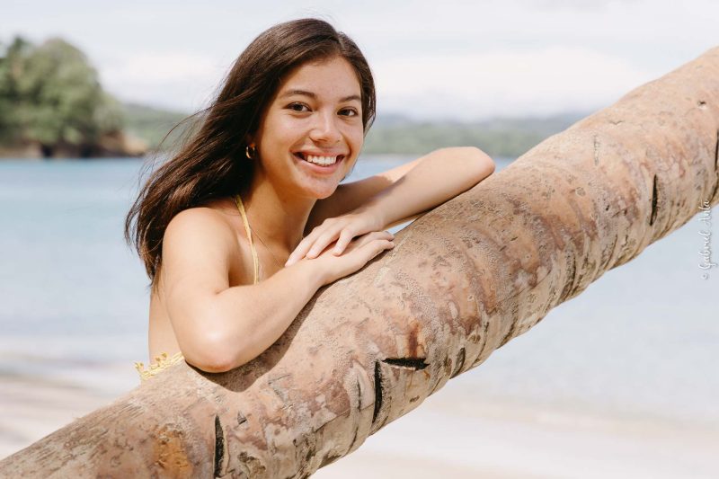 Senior Photography Portraits at the Beach in Costa Rica