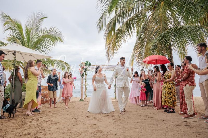 Wedding in Puerto Viejo Costa Rica Beach by Gabriel Anta Photographer