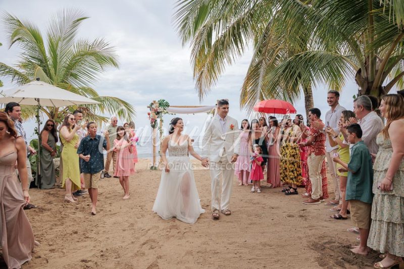 Wedding in Puerto Viejo Costa Rica Beach by Gabriel Anta Photographer