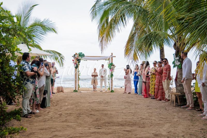 Wedding in Puerto Viejo Costa Rica Beach by Gabriel Anta Photographer