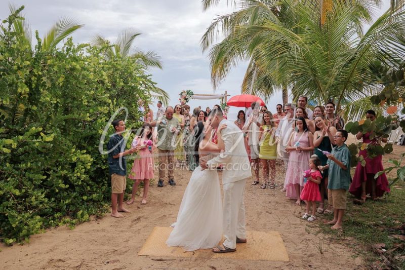 Wedding in Puerto Viejo Costa Rica Beach by Gabriel Anta Photographer