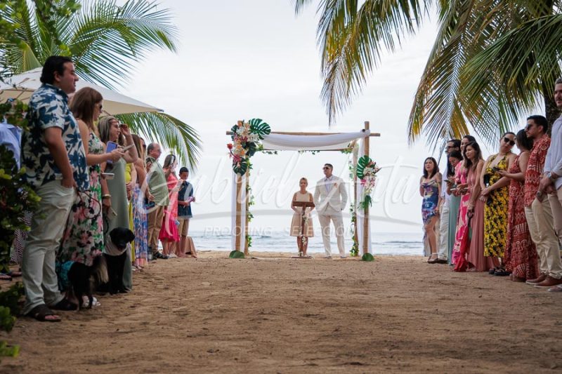 Wedding in Puerto Viejo Costa Rica Beach by Gabriel Anta Photographer
