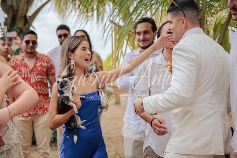 Wedding in Puerto Viejo Costa Rica Beach by Gabriel Anta Photographer