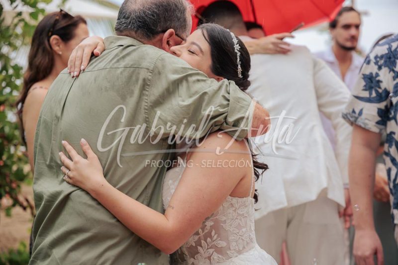Wedding in Puerto Viejo Costa Rica Beach by Gabriel Anta Photographer