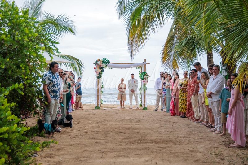Wedding in Puerto Viejo Costa Rica Beach by Gabriel Anta Photographer