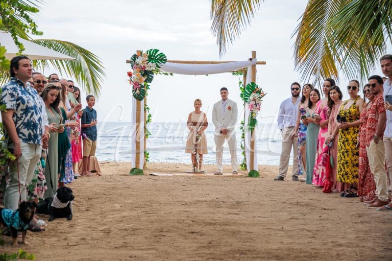 Wedding in Puerto Viejo Costa Rica Beach by Gabriel Anta Photographer