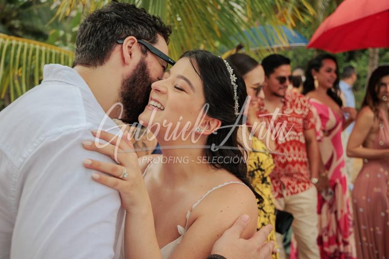 Wedding in Puerto Viejo Costa Rica Beach by Gabriel Anta Photographer