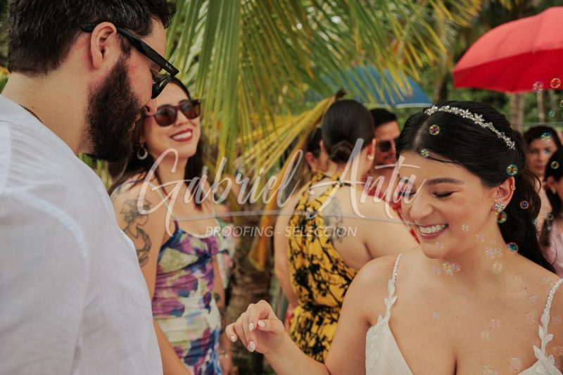 Wedding in Puerto Viejo Costa Rica Beach by Gabriel Anta Photographer