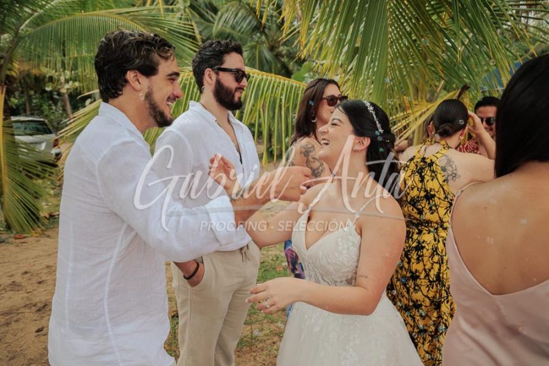 Wedding in Puerto Viejo Costa Rica Beach by Gabriel Anta Photographer