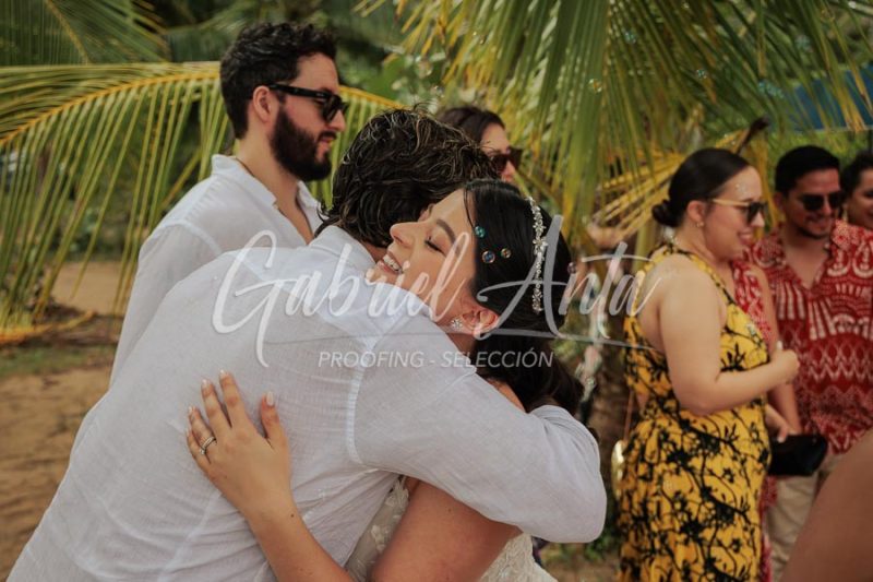 Wedding in Puerto Viejo Costa Rica Beach by Gabriel Anta Photographer