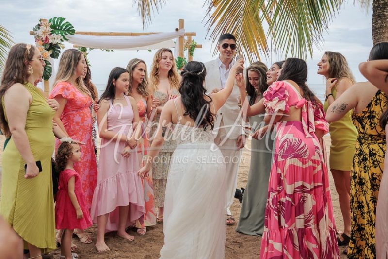 Wedding in Puerto Viejo Costa Rica Beach by Gabriel Anta Photographer