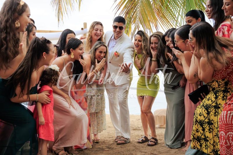 Wedding in Puerto Viejo Costa Rica Beach by Gabriel Anta Photographer