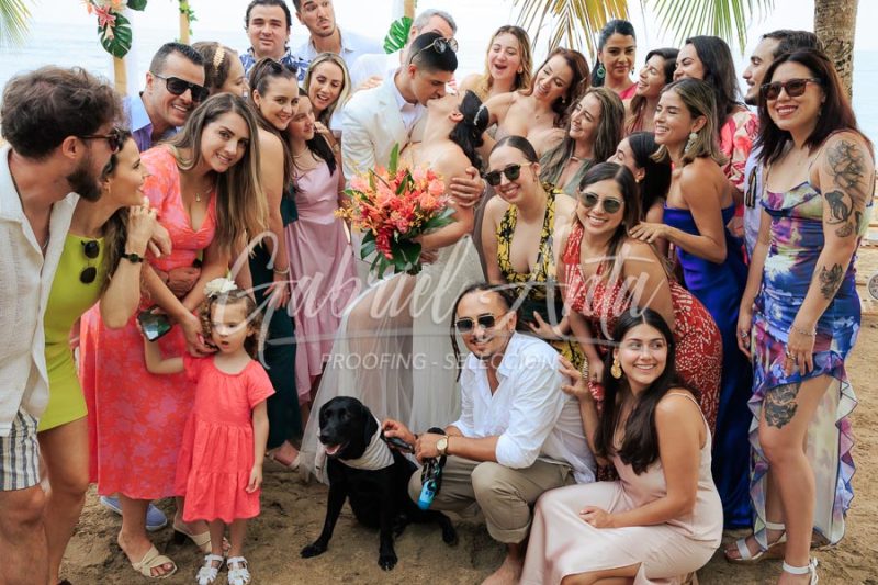 Wedding in Puerto Viejo Costa Rica Beach by Gabriel Anta Photographer