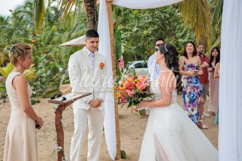 Wedding in Puerto Viejo Costa Rica Beach by Gabriel Anta Photographer