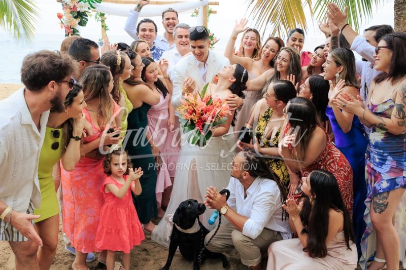 Wedding in Puerto Viejo Costa Rica Beach by Gabriel Anta Photographer