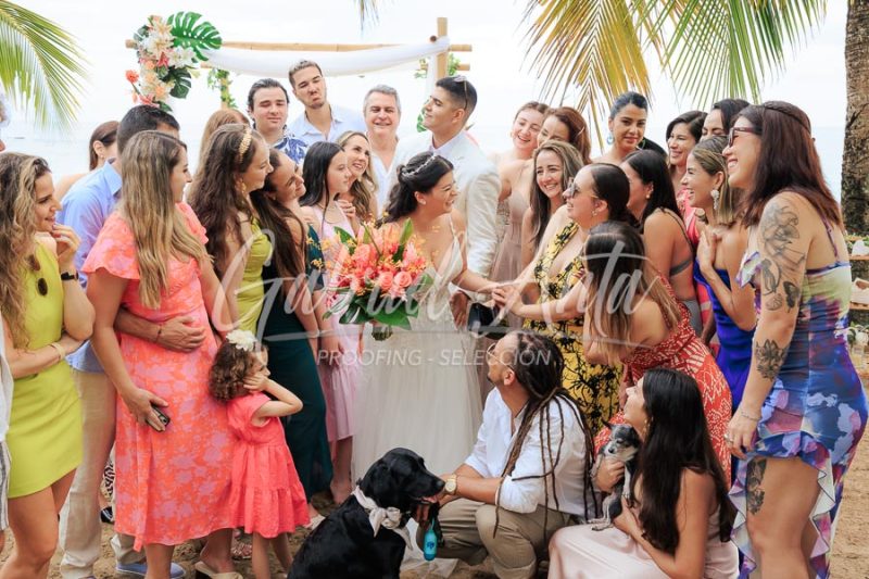 Wedding in Puerto Viejo Costa Rica Beach by Gabriel Anta Photographer