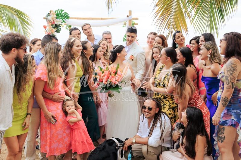 Wedding in Puerto Viejo Costa Rica Beach by Gabriel Anta Photographer