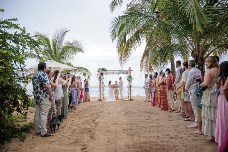 Wedding in Puerto Viejo Costa Rica Beach by Gabriel Anta Photographer