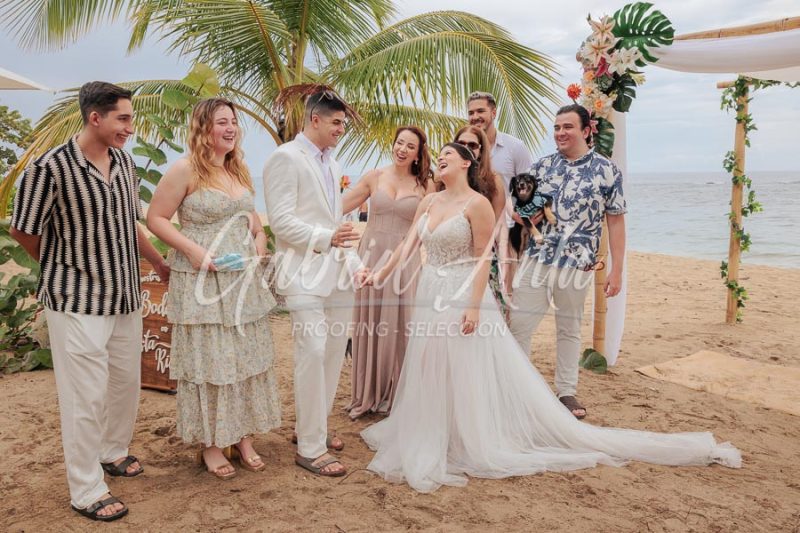Wedding in Puerto Viejo Costa Rica Beach by Gabriel Anta Photographer