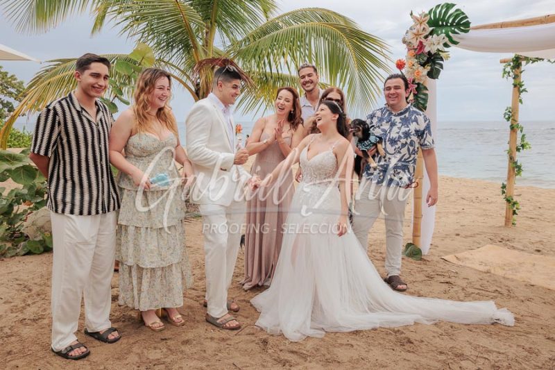 Wedding in Puerto Viejo Costa Rica Beach by Gabriel Anta Photographer