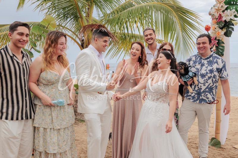 Wedding in Puerto Viejo Costa Rica Beach by Gabriel Anta Photographer