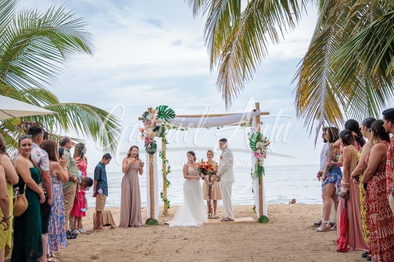 Wedding in Puerto Viejo Costa Rica Beach by Gabriel Anta Photographer