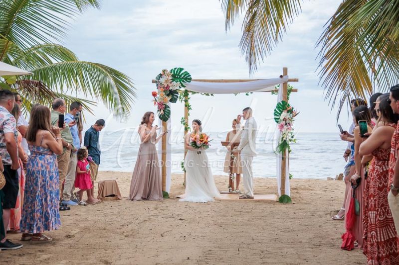 Wedding in Puerto Viejo Costa Rica Beach by Gabriel Anta Photographer