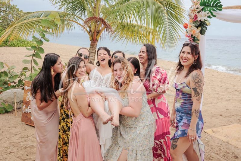 Wedding in Puerto Viejo Costa Rica Beach by Gabriel Anta Photographer