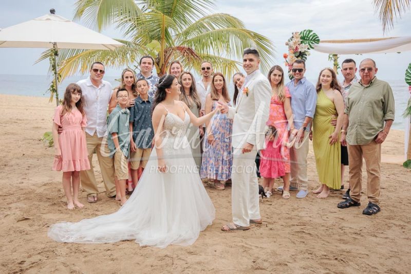 Wedding in Puerto Viejo Costa Rica Beach by Gabriel Anta Photographer